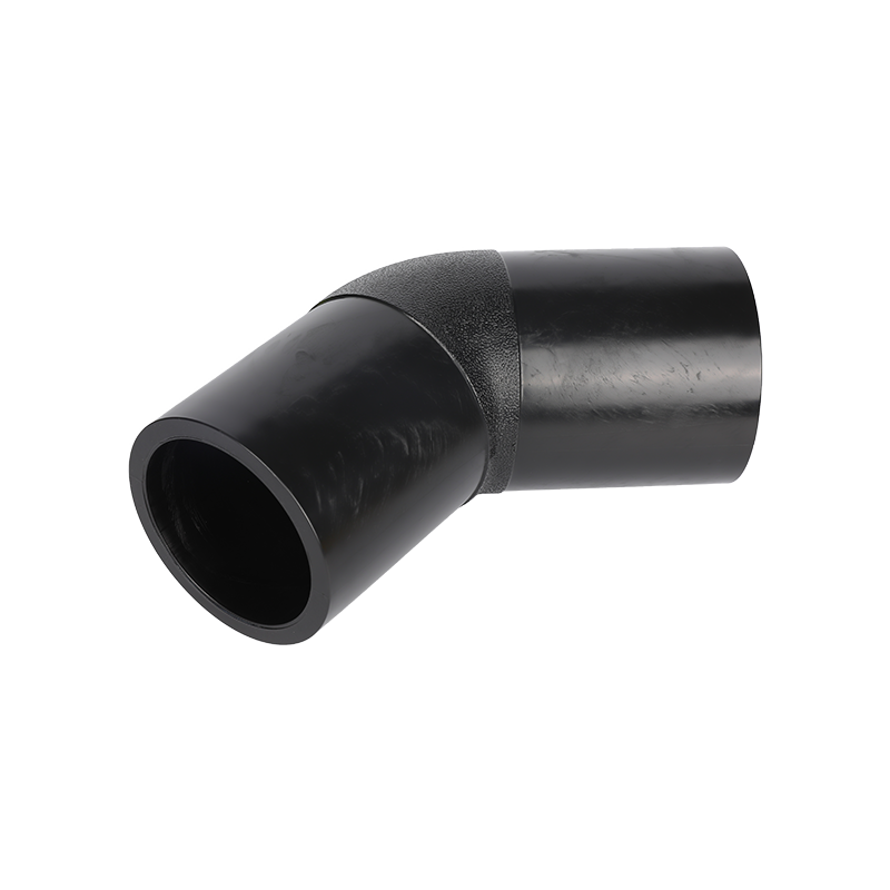 HDPE 45 ডিগ্রি কনুই বাট ফিউশন ফিটিং